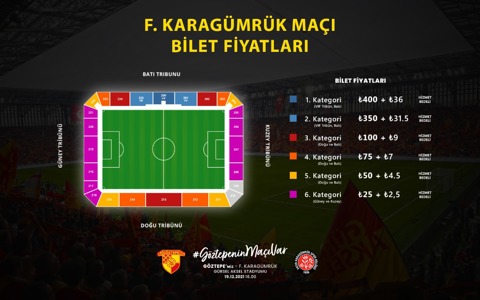 F. Karagümrük Maçının Biletleri Satışa Çıkıyor