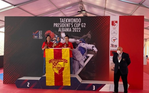 Taekwondo Takımımız Avrupa Başkanlık Kupası'nda Şampiyon