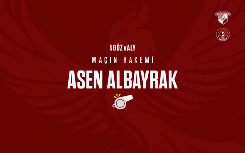 C. ALANYASPOR MAÇINI ASEN ALBAYRAK YÖNETECEK